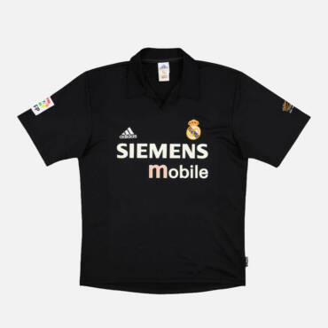Maillot extérieur Real Madrid 2002-2003 floqué Zinedine Zidane