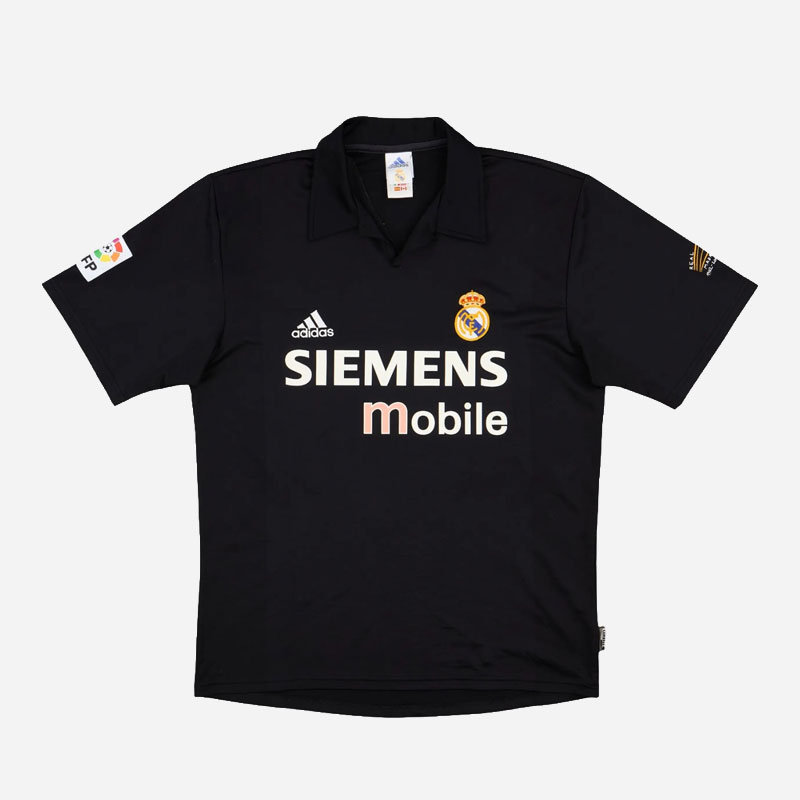 Maillot extérieur Real Madrid 2002-2003 floqué Zinedine Zidane