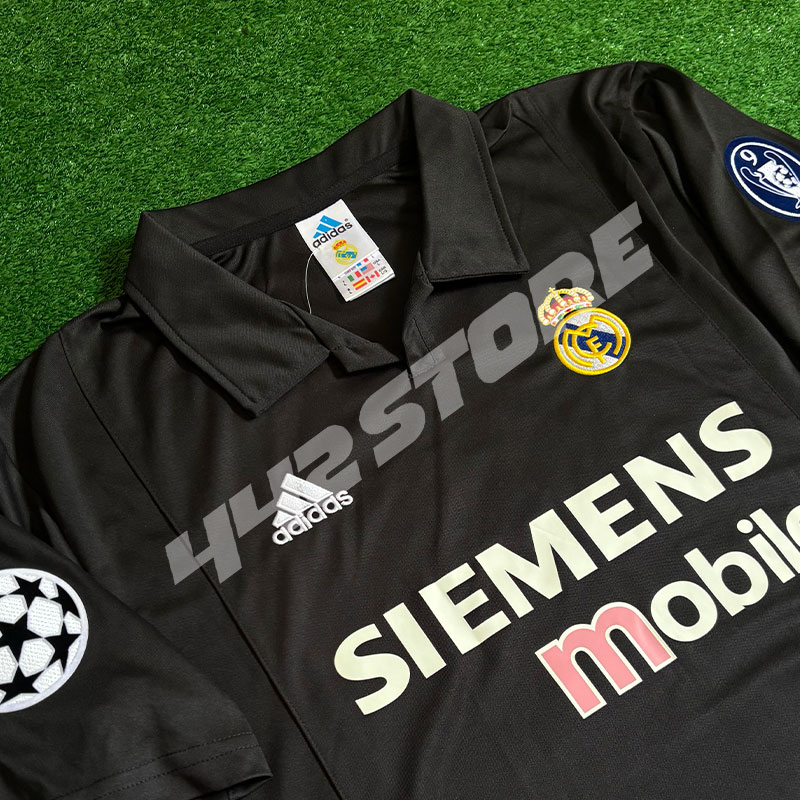 Maillot extérieur Real Madrid 2002-2003 floqué Zinedine Zidane