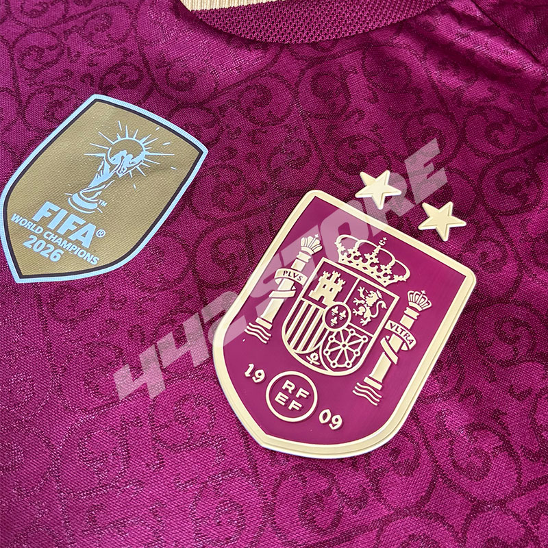 Maillot extérieur Espagne 2 2027 avec 2 étoiles