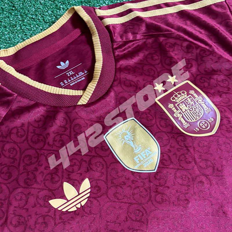 Maillot extérieur Espagne 2 2027 avec 2 étoiles