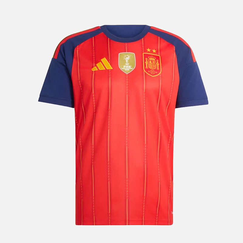 Maillot domicile Espagne 2027 avec 2 étoiles